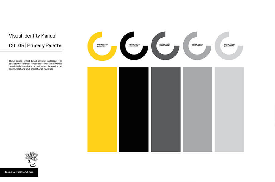 اهمیت پالت رنگی در طراحی برندبوک