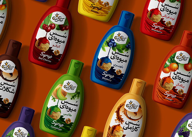 طراحی لوگو و لیبل محصولات سن ایستین